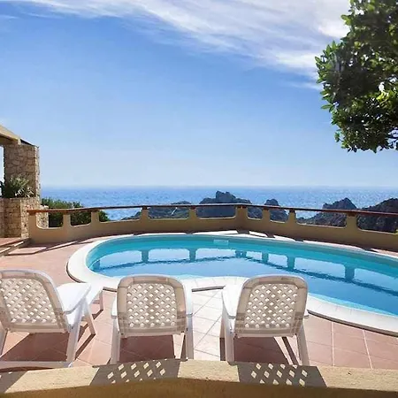 Villa Con Piscina Indipendente E Vista Mare Per 6 Persone