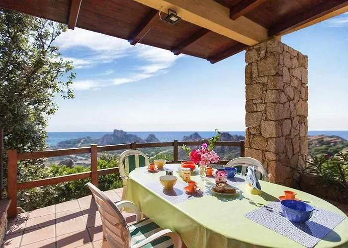 Con Piscina Indipendente E Vista Mare Per 6 Persone Villa *