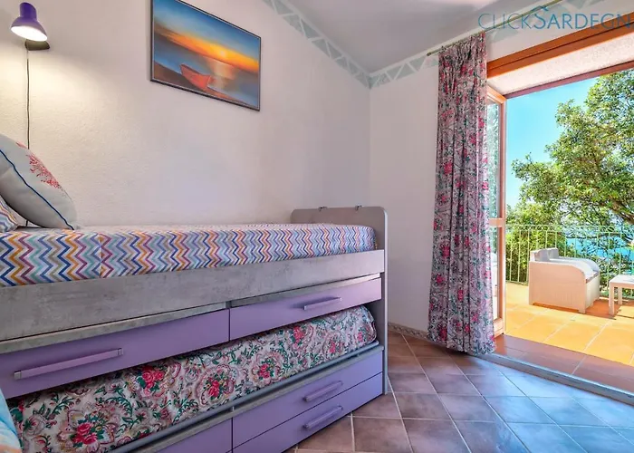 Con Piscina Indipendente E Vista Mare Per 6 Persone * Costa Paradiso